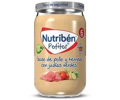 Nutribén Potito Vištiena, jautiena ir šparaginės pupelės 235g