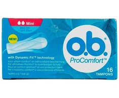 "O.B. Procomfort" 16 tamponų "Mini"