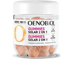 Oenobiol Solar 2in1 60 Gummies Strawberry Lemon Flavor