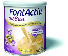 Ordesa Fontactiv Diabest Vanilla Kokteilis vanilinio skonio 400g
