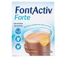Ordesa Fontactiv Forte šokolado skonio 30g 14 paketėlių