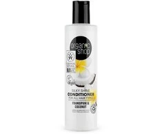 Organic Shop Natura Siberica Frangipani y Coconut Acondicionador Todo Tipo De Cabellos 280ml