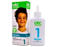 Otc Permethrin losjonas nuo utėlių, 1.5% 200ml