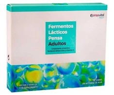 Pensavital Adult Pieno fermentai 12 paketėlių