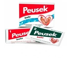 Peusek Antiperspirantinė pėdų vonelė 2 paketėliai, 20g