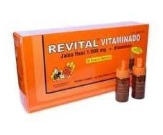 Pharma Otc Revital vitaminizuotas bičių pienelis 1000 mg geležies vitaminų, 20 buteliukų