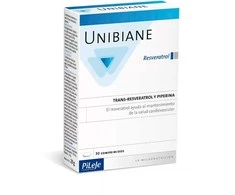 Pileje Unibiane Resveratrolis 30 kapsulių