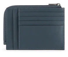 Piquadro, Piquadro, Leather Wallet, Coin Holder, 42023100, Pilkas, For Men