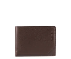 Piquadro, Tallin, Leather Wallet, Key holder, Brown, For Men