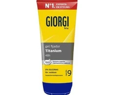 plaukų formavimo želė "Giorgi Line Titanium Stilyng Gel" 170ml
