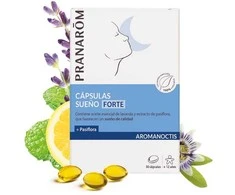 Pranarom Aromanoctis Sleep and Relaxation maisto papildai miegui ir nervų sistemai 30 vnt kapsulių