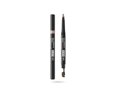 Pupa, Full, Paraben-Free, Definer, Double-Ended, Eyebrow Kreminis Pieštukas - 2-In-1, 001, Skirtas šviesiems plaukams, 0.2 g *Tester