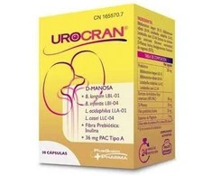 Pusquampharma Urocran 30 kapsulių