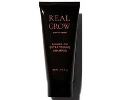 Rated Green Rated Žalias Rated Žalias Real Grow Anti Hair Loss Extra Volume šampūnas 200ml