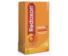 Redoxon Vitamina C 30 putojančių tablečių Oranžinis