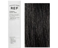Ref Stockholm REF Permanent Colour Veganiški ilgalaikiai plaukų dažai 1.0 Juodas, 100 ml
