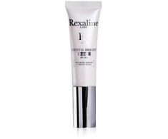 Rexaline, Crystal Bright, Hyaluronic Acid + 3 Bright Active, Illuminating, Fluid, For Face, SPF 50+, 30 ml *Tester