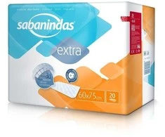 Sabanindas Extra 60x75cm 20 vienetų