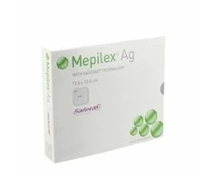 Safetac Mepilex Ag 12,50 X 12,50 cm 5 vnt