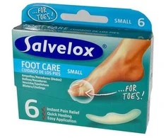 "Salvelox Foot Care" mažų pūslių priežiūra 6 vienetai 21×64 mm.