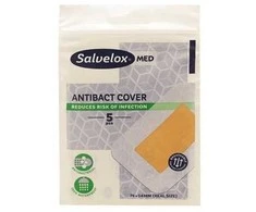 Salvelox "Savelox Med Plasters Antibact Cover" 5 vienetai