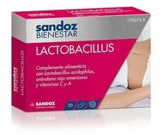 Sandoz Wellness Lactobacillus 20 kapsulių