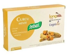 Santiveri Curcu Mente 24 tabletės
