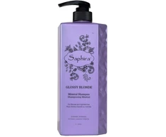 Šampūnas šviesiems plaukams Saphira Glossy Skirtas šviesiems plaukams Šampūnas SAFGBS4, 1000 ml