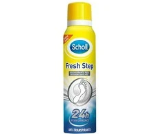 "Scholl Fresh Step" pėdų dezodorantas purškiklis 150ml