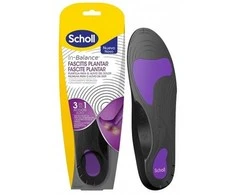 Scholl In-Balance Plantar Fasciitis Insoles vidpadis su papildoma kulno ir skliauto atrama 2 vnt dydis L