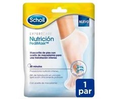 "Scholl" maitinamoji pėdų kaukė 1 pora