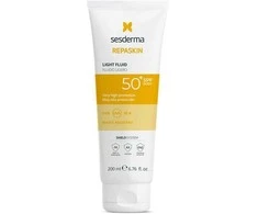 Sesderma Repaskin Light Fluid Spf50+kūno kremas nuo saulės 200ml
