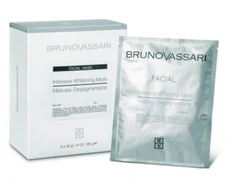Set Bruno Vassari Baltas Whitening Peel-Off Mask Day &amp; Night For Face, 6 vnt., 30 g