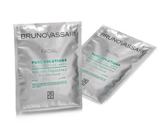 Set Bruno Vassari Pure Solutions Tea Tree Oil Eliminates Impurities Peel-Off Mask For Face, 6 vnt., 30 g