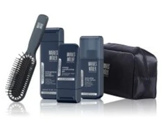 Rinkinys „Marlies Moller“: „Marlies Moller“ plaukų formavimo gelis „Flexible Hold“, 100 ml + „Marlies Moller“ plaukų šampūnas „Energy“, 200 ml + „Marlies Moller Paddle Hair“