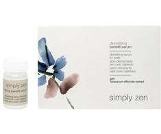 „Simply Zen“ detoksikuojantis nenuplaunamas galvos odos serumas detoksikacijai, 12 vnt., 5 ml