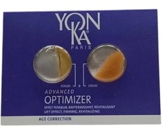 Rinkinys „YonKa“: amžiaus korekcijos serumas, veidui, 1,5 ml *mėginėlis + jautriai odai skirtas kreminis, veidui, 1 ml *mėginėlis