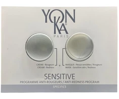 Set YonKa: Sensitive, Kreminis Mask, For Face, 2 ml *Sample + Sensitive, Anti Rougeurs, Kreminis, For Face, 1 ml *Sample
