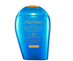 „Shiseido Wet Force Expert Sun“ apsauginis losjonas nuo saulės, SPF 30, 100 ml *Mėginys