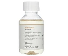 Simply Zen dvigubo poveikio hialurono rūgšties nenuplaunamas galvos odos priežiūros losjonas, skirtas spalvai išlaikyti, 100 ml