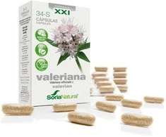 Soria 34-S Valeriana 600 Mg 30 Kapsulių Liberacion Prolongad