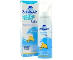 STERIMAR 100% natūralus jūros vanduo vaikams nuo 0 iki 3 metų BABY 100 ml