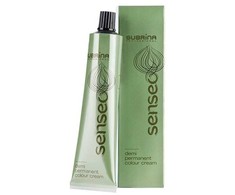 Subrina Professional Senseo plaukų dažai be amoniako, pusiau permanentiniai, 4/6, vidutinio kaštono, intensyviai violetiniai, 60 ml