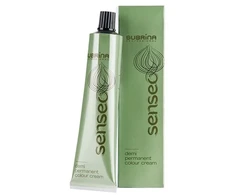 Subrina Professional Senseo plaukų dažai be amoniako, pusiau permanentiniai, 4/6, vidutinio kaštono, intensyviai violetiniai, 60 ml