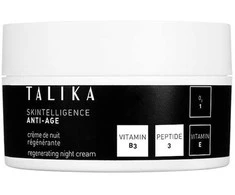 "Talika Skintelligence" regeneruojantis naktinis kremas nuo senėjimo 50ml