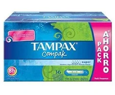 Tampax Compak tamponai Super 36 vnt
