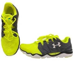 Under Armour, Micro G Optimum, Sport Shoes, Pilkas/Neon, For Men, 8/42.5