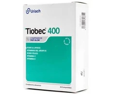 Uriach Tiobec 400 40 tablečių