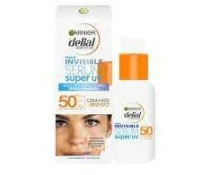 veido pienelis saugantis nuo saulės Delial Sensitive Advanced Serum Super Uv Fluid Spf50 40ml