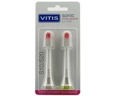 "Vitis" atsarginė dalis Elektrinis dantų šepetėlis švelnioms dantenoms 2 vienetai